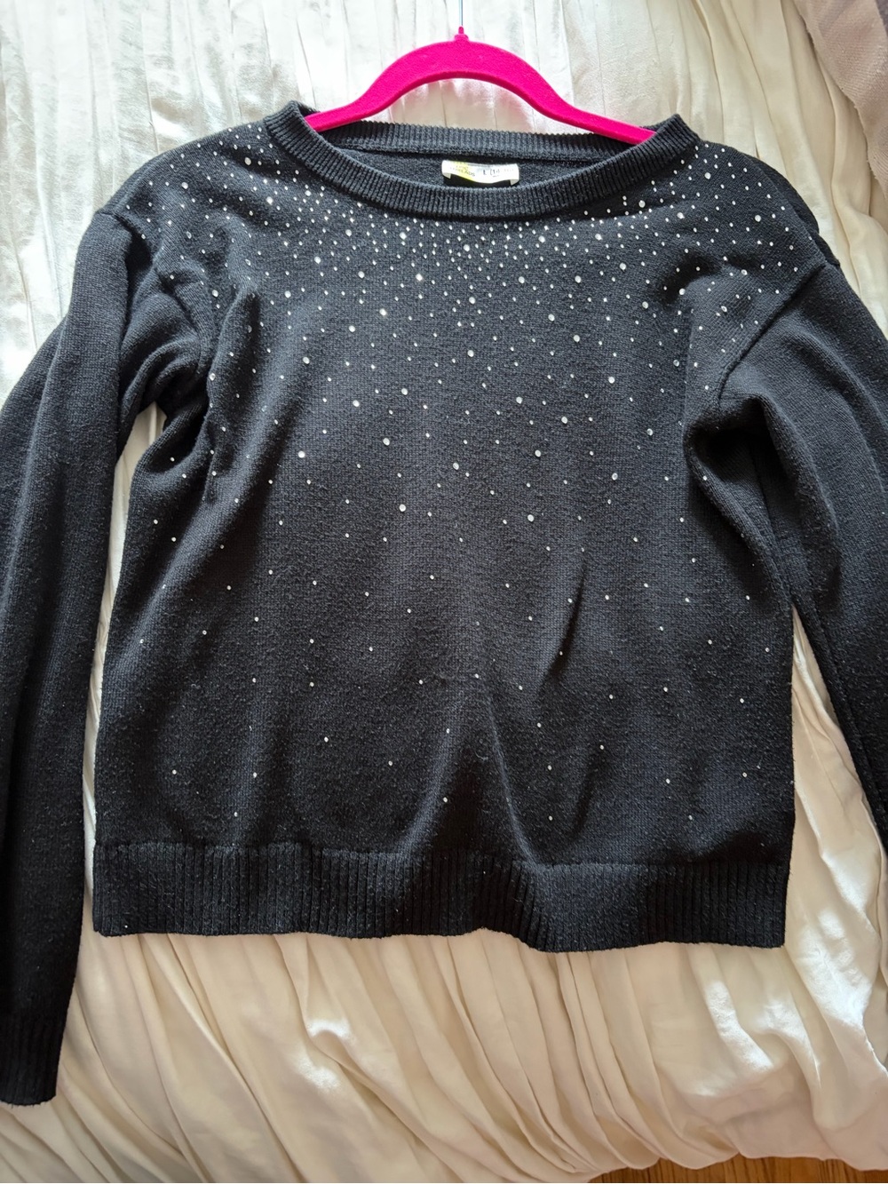 Girls epic threads bling pullover sweater
